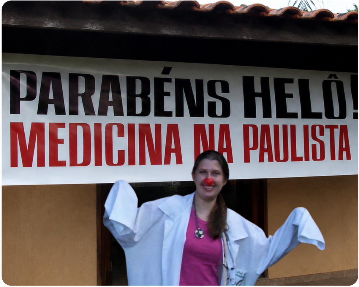 Comemoração Familiar da aprovação da Dra. Heloisa Vianello em Medicina na Escola Paulista de Medicina da Universidade Federal de São Paulo.